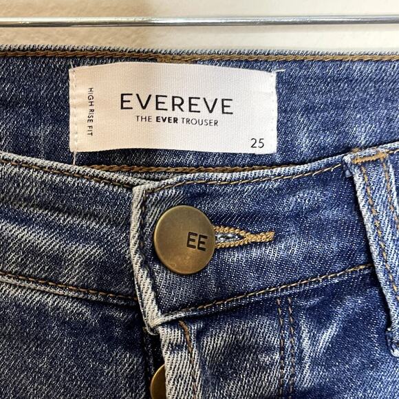 EVEREVE THE EVER TROUSER JEAN SIZE 25 - Picture 5 of 8